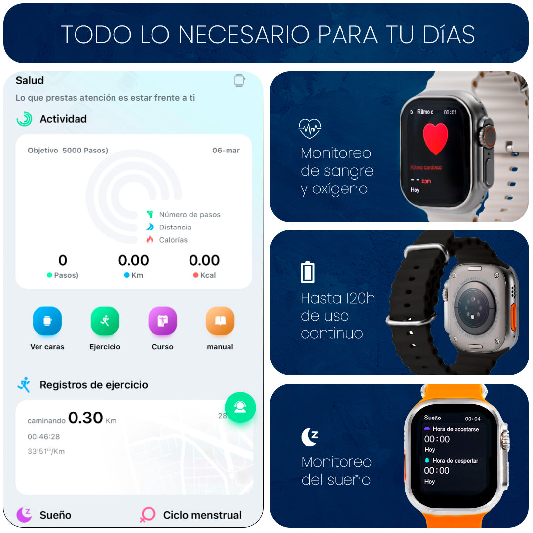 Hello Watch + Auriculares XY-70 PRO + Hidrogel de regalo