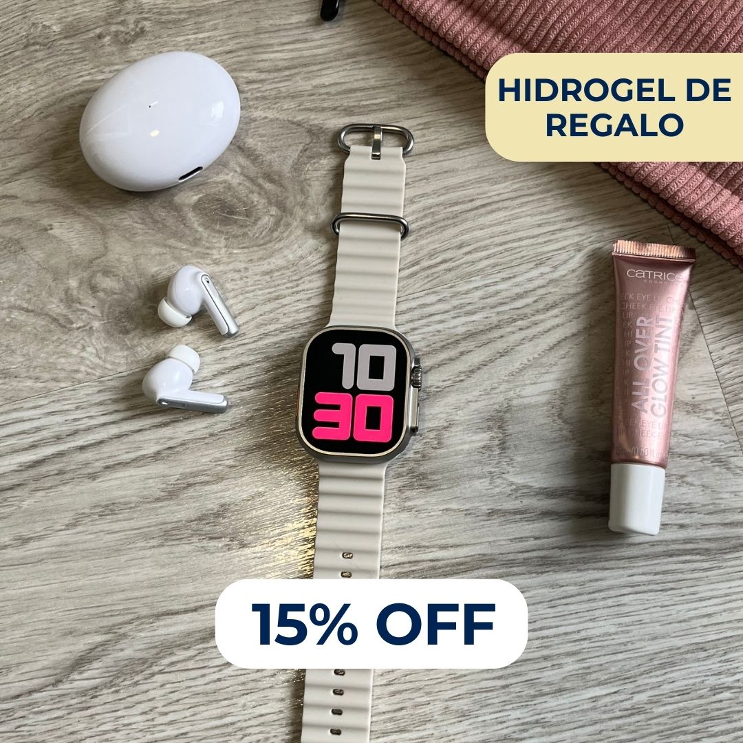 Hello Watch + Auriculares XY-70 PRO + Hidrogel de regalo